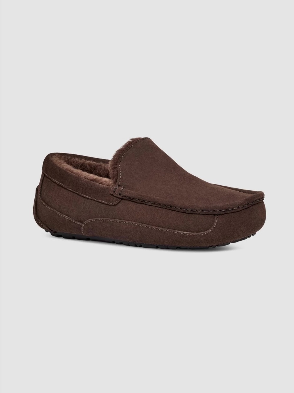 Women’s Brown Suede Moccasin Slipper